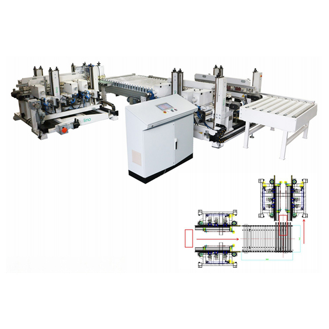 LF-1000SB-23 Production Line For Double-sided Edge Sander
