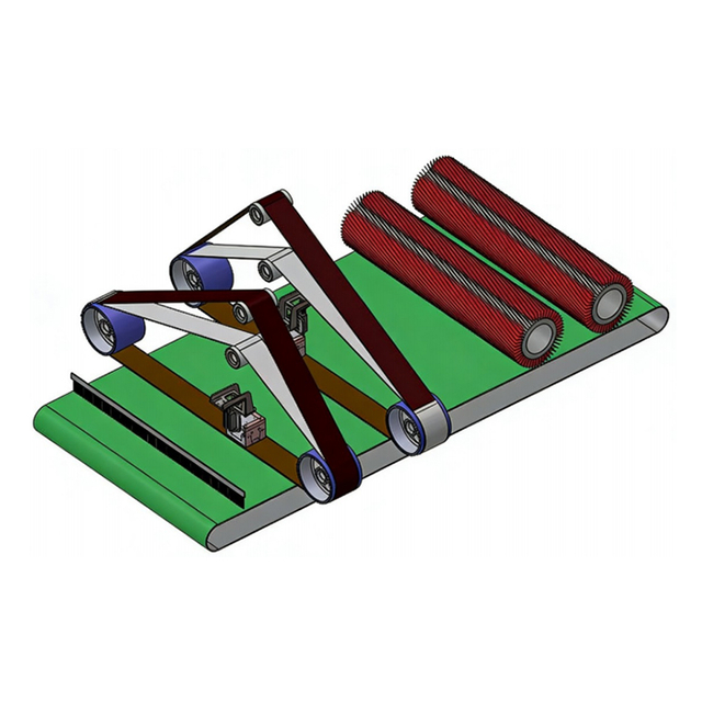SK-S2W2 Flat Belt Profile Sander